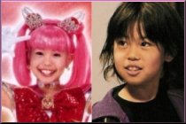 Yamamoto Aisha as Sailor Chibimoon and Out of Costume