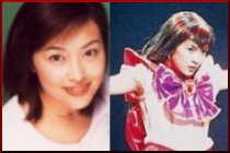 Kanda Eri Out of Costume and As Sailor Mars