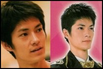 Miyamoto Gyou as Tuxedo Kamen and Out of Costume