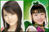 Ikura Mai as Sailor Jupiter and Out of Costume