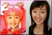 Kawasaki Mao as Sailor Chibimoon and Out of Costume