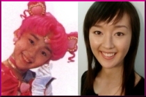 Kawasaki Mao as Sailor ChibiChibimoon and Out of Costume