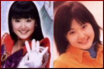 Megumi Yoshida as Sailor Mars and Out of Costume