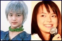 Tabe Mikako Out of Costume and as Sailor Star Healer
