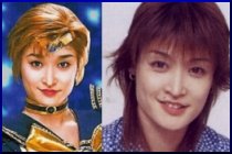 Takagi Nao as Sailor Uranus and Out of Costume