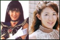 Saitou Rei Out of Costume and as Sailor Pluto