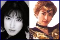 Kimura Sanae Out of Costume and as Sailor Uranus